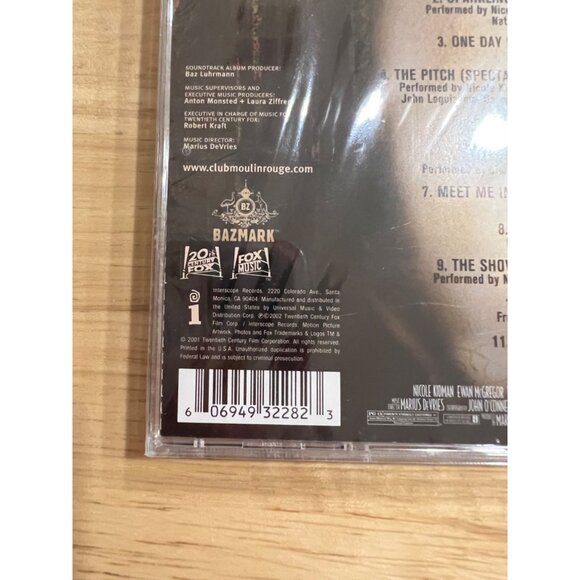 Moulin Rouge! Music From The Original Film Second Soundtrack CD Sealed - Picture 2 of 3